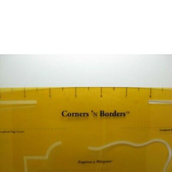 Creative Memories vintage 1999 borders yellow scrapbook accessory - Picture 4 of 13